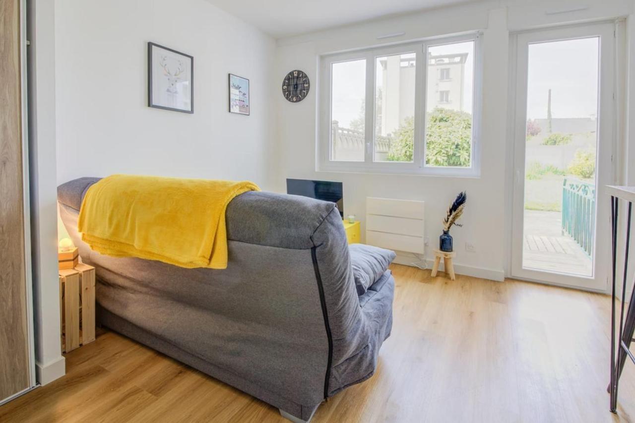 شقة Le Yellow, Studio Renove, Tout Confort, Jardin سانت جاكس دي لا لاند المظهر الخارجي الصورة
